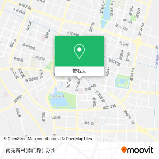 南苑新村(南门路)地图