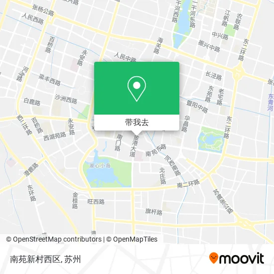 南苑新村西区地图