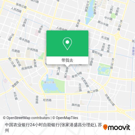 中国农业银行24小时自助银行(张家港盛昌分理处)地图