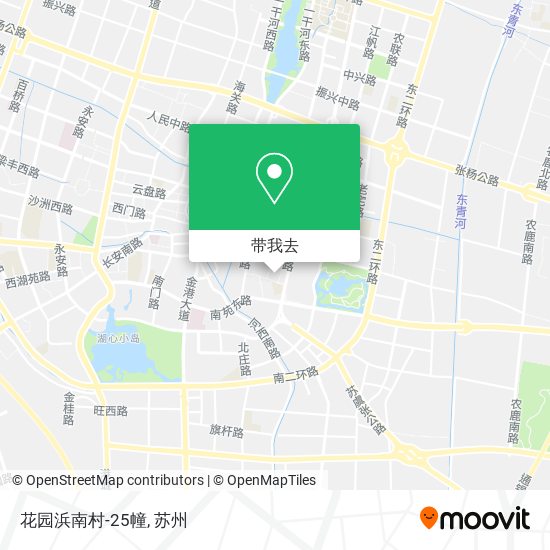 花园浜南村-25幢地图