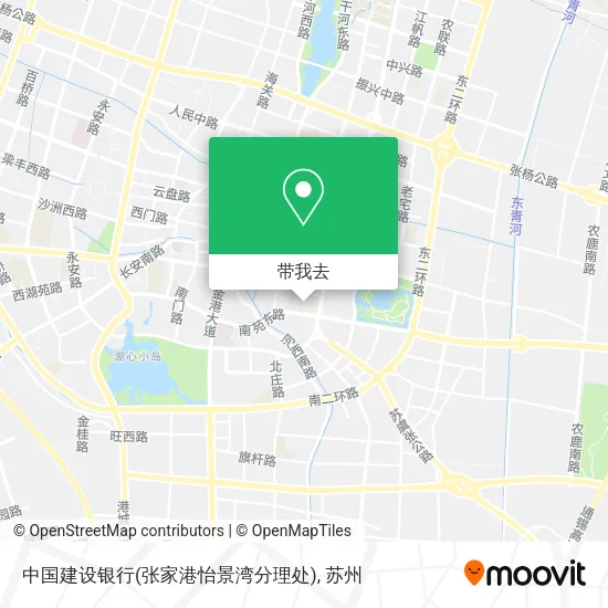 中国建设银行(张家港怡景湾分理处)地图