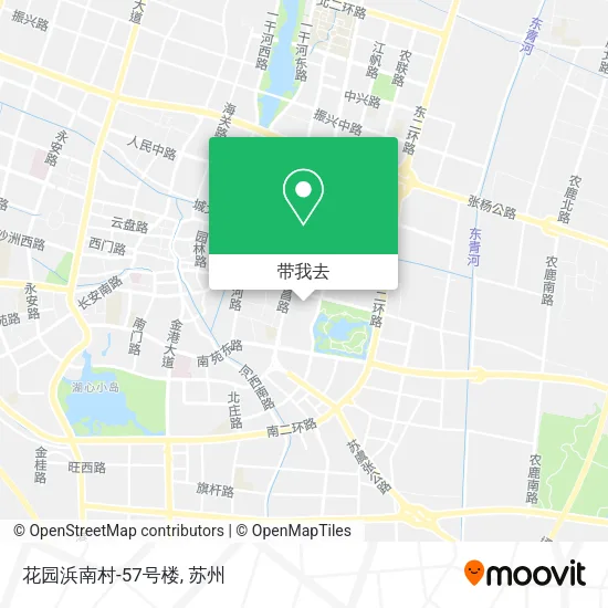 花园浜南村-57号楼地图