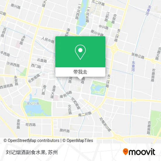 刘记烟酒副食水果地图