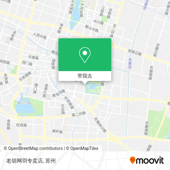 老胡网羽专卖店地图