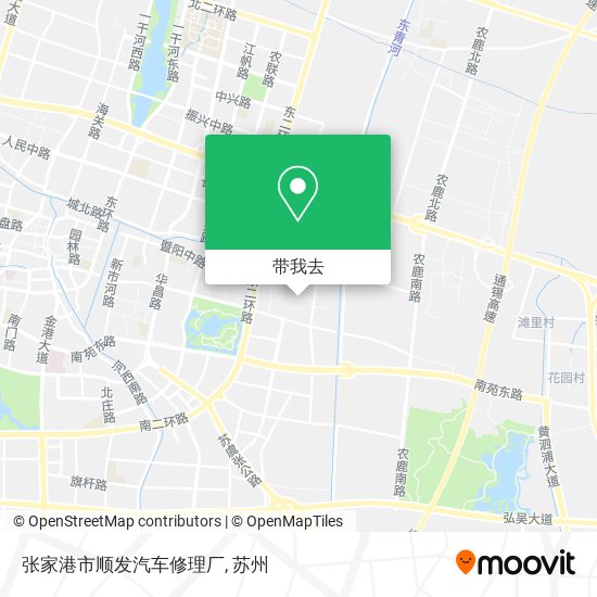 张家港市顺发汽车修理厂地图