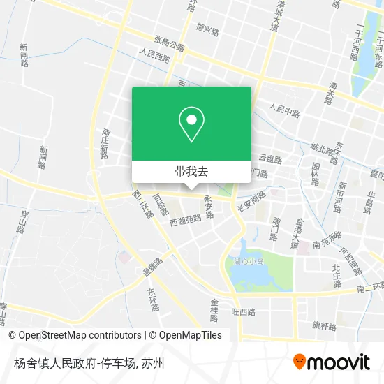 杨舍镇人民政府-停车场地图