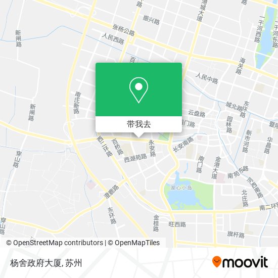 杨舍政府大厦地图