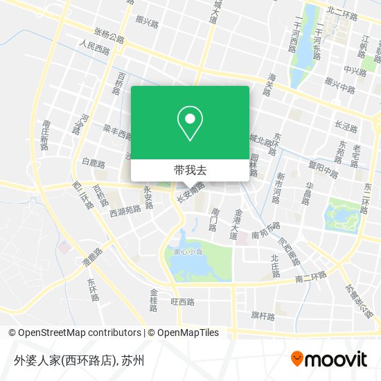 外婆人家(西环路店)地图