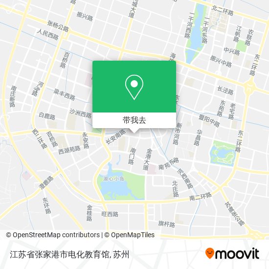 江苏省张家港市电化教育馆地图