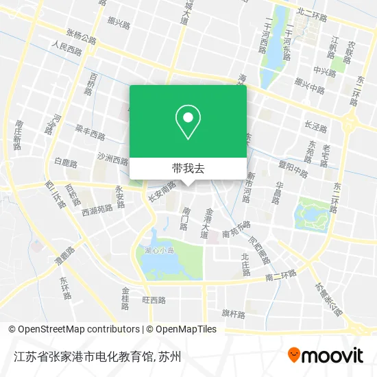 江苏省张家港市电化教育馆地图
