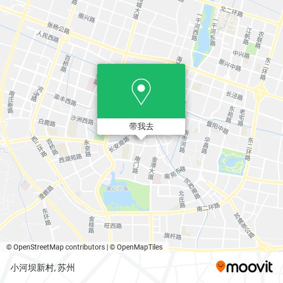 小河坝新村地图