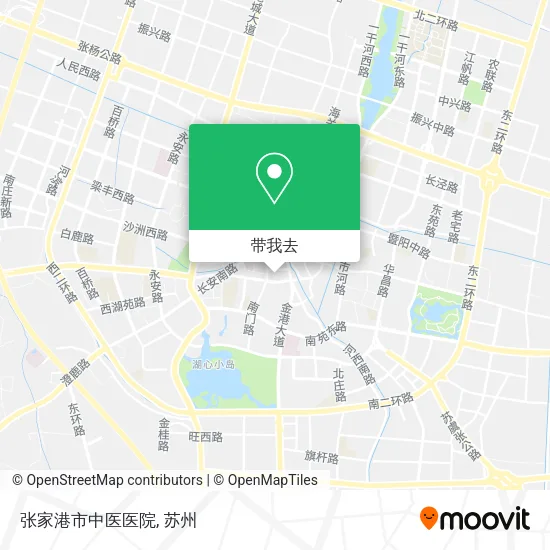 张家港市中医医院地图