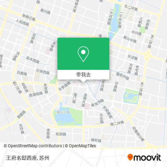 王府名邸西座地图