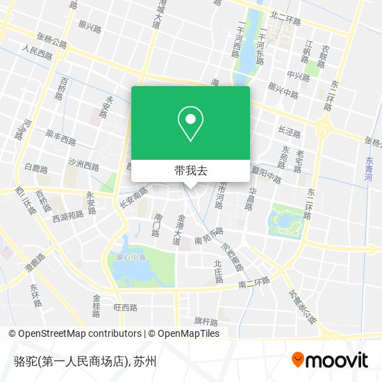 骆驼(第一人民商场店)地图