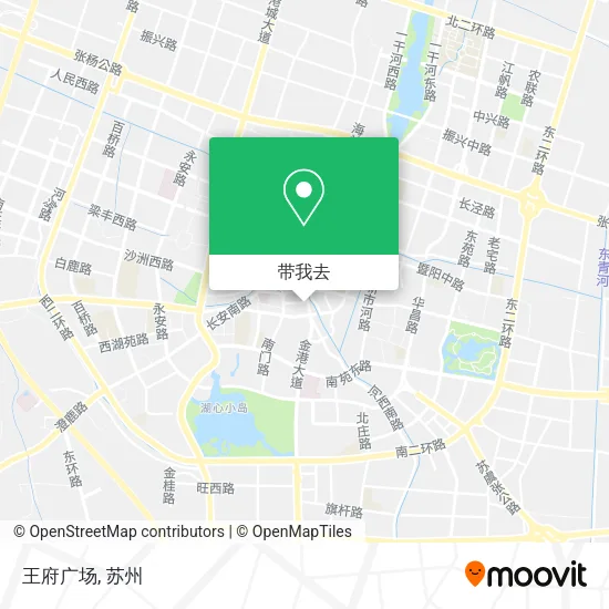 王府广场地图
