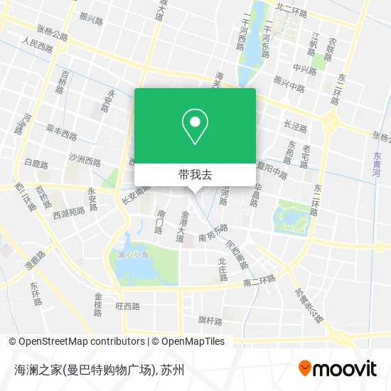 海澜之家(曼巴特购物广场)地图