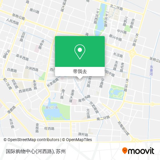 国际购物中心(河西路)地图