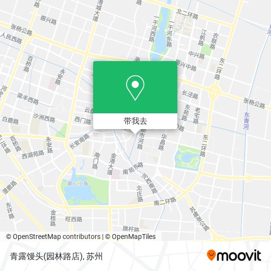 青露馒头(园林路店)地图