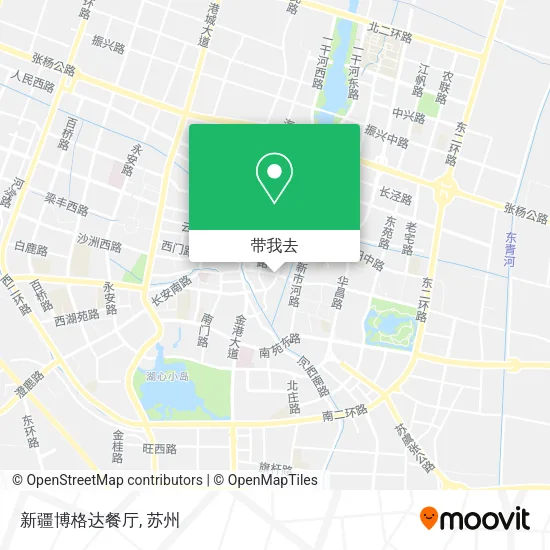新疆博格达餐厅地图