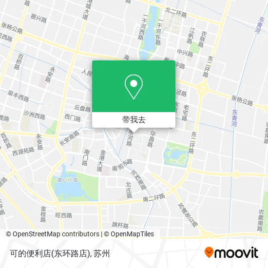 可的便利店(东环路店)地图