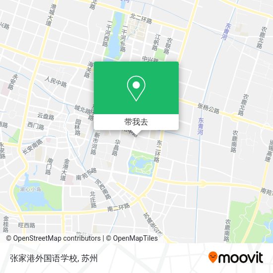 张家港外国语学校地图