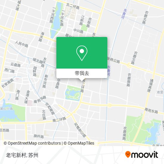 老宅新村地图