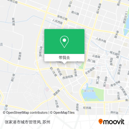 张家港市城市管理局地图