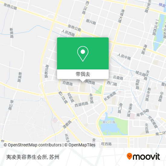 夷凌美容养生会所地图