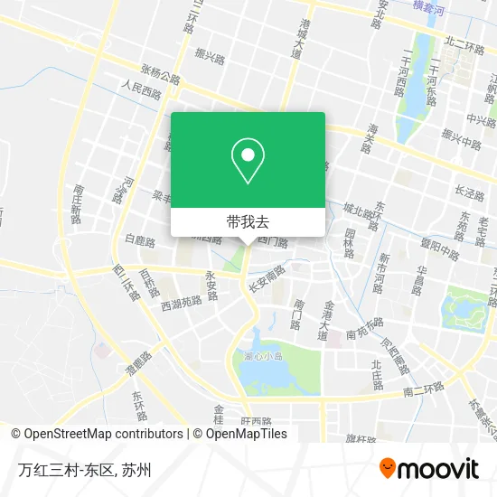 万红三村-东区地图