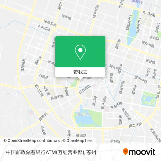 中国邮政储蓄银行ATM(万红营业部)地图