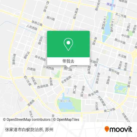 张家港市白蚁防治所地图