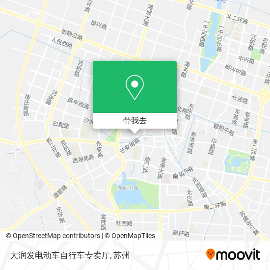 大润发电动车自行车专卖厅地图