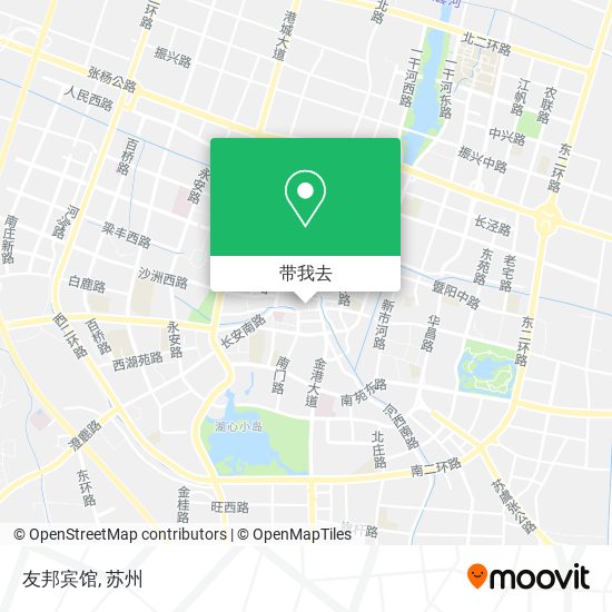 友邦宾馆地图
