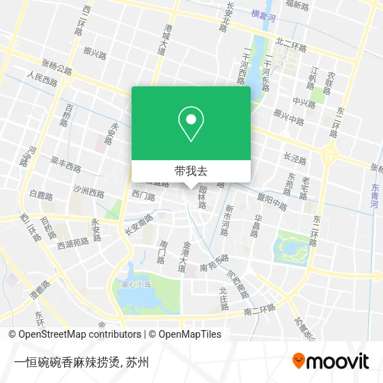 一恒碗碗香麻辣捞烫地图