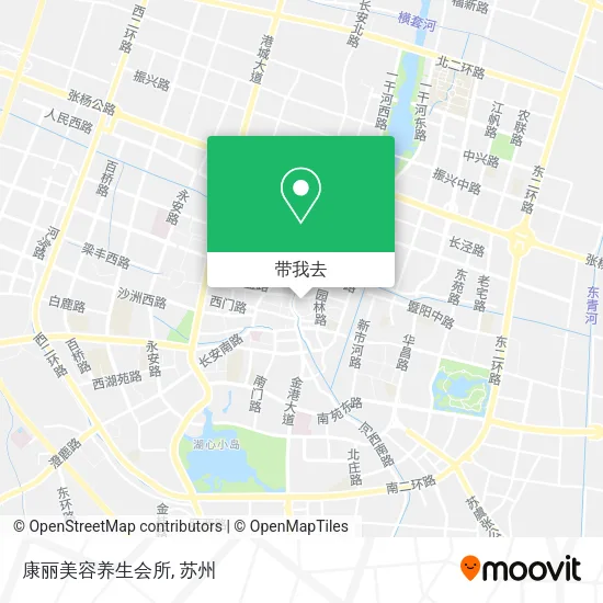 康丽美容养生会所地图