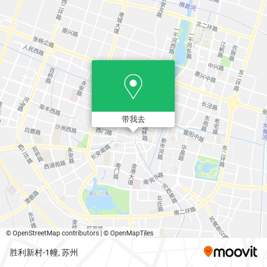 胜利新村-1幢地图