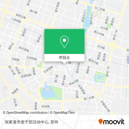 张家港市老干部活动中心地图