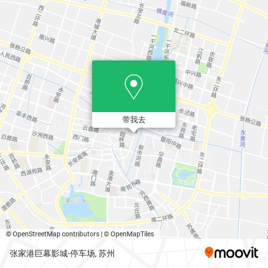 张家港巨幕影城-停车场地图