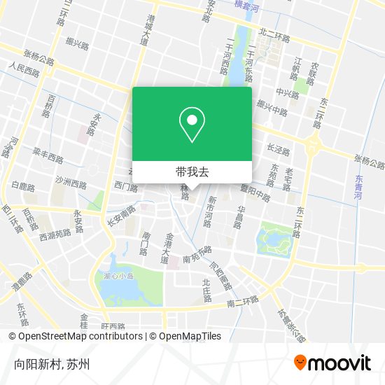 向阳新村地图