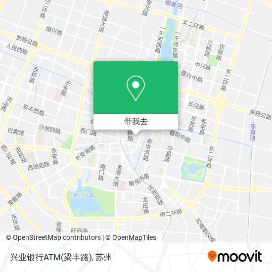 兴业银行ATM(梁丰路)地图