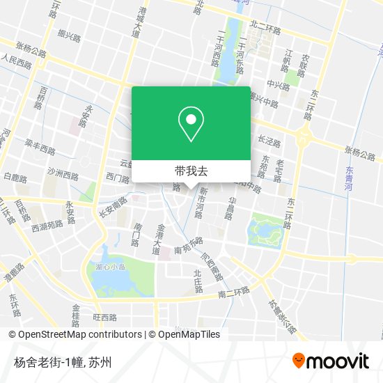 杨舍老街-1幢地图