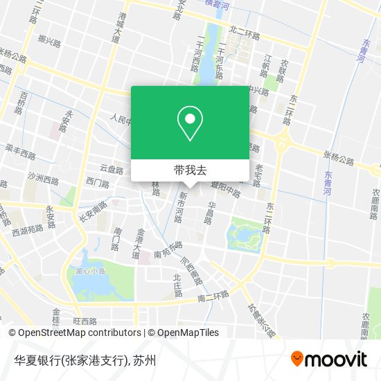 华夏银行(张家港支行)地图