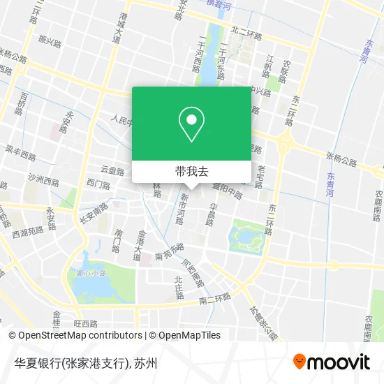 华夏银行(张家港支行)地图
