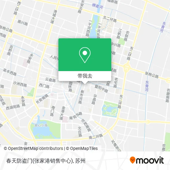 春天防盗门(张家港销售中心)地图