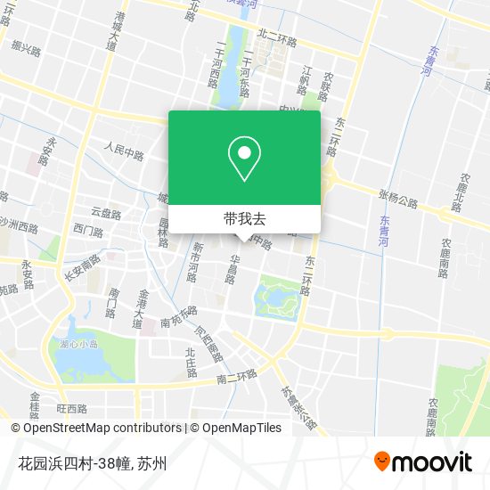 花园浜四村-38幢地图