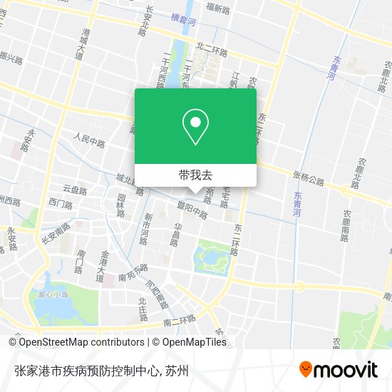 张家港市疾病预防控制中心地图