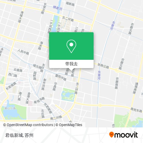 君临新城地图