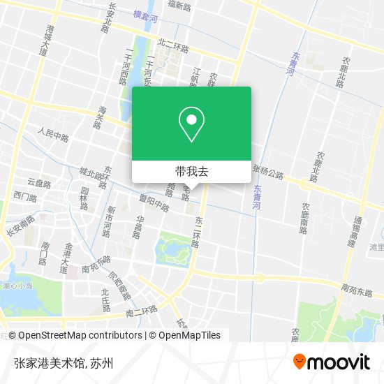 张家港美术馆地图