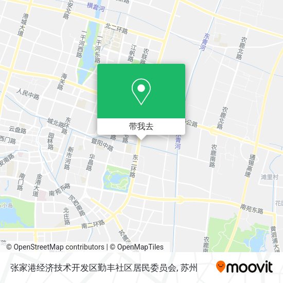 张家港经济技术开发区勤丰社区居民委员会地图
