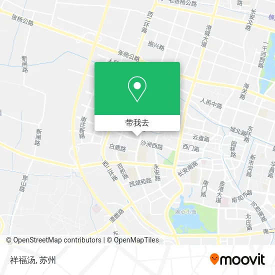 祥福汤地图